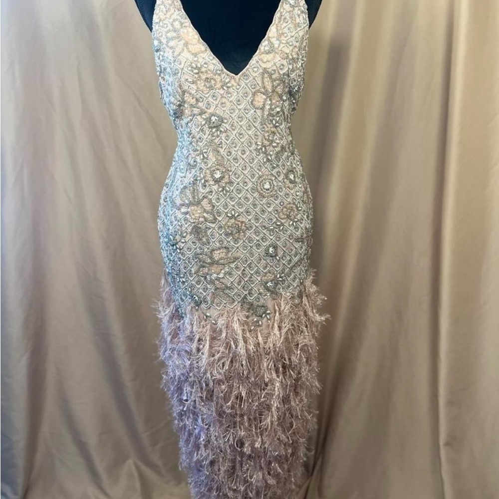 ASOS EDITION Pink and Silver Beaded Midi Dress
NWT Never Worn